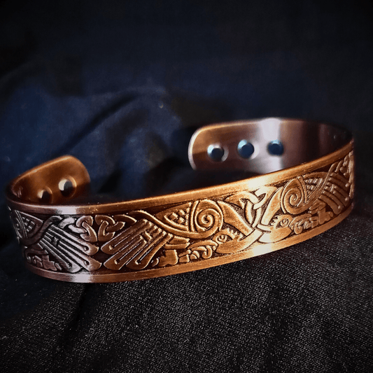 Herons Magnetic Copper Bracelet